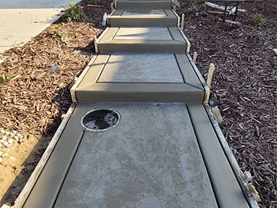 RMR Construction & Remodeling Concrete Walkways Custom Concrete work Whole Yard Landscaping Landscape Construction Roseville Sacramento CA